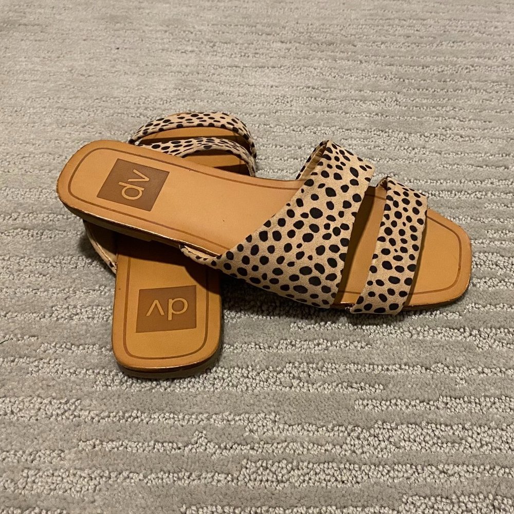 Dolce Vita Leopard Sandals - Size 6.5